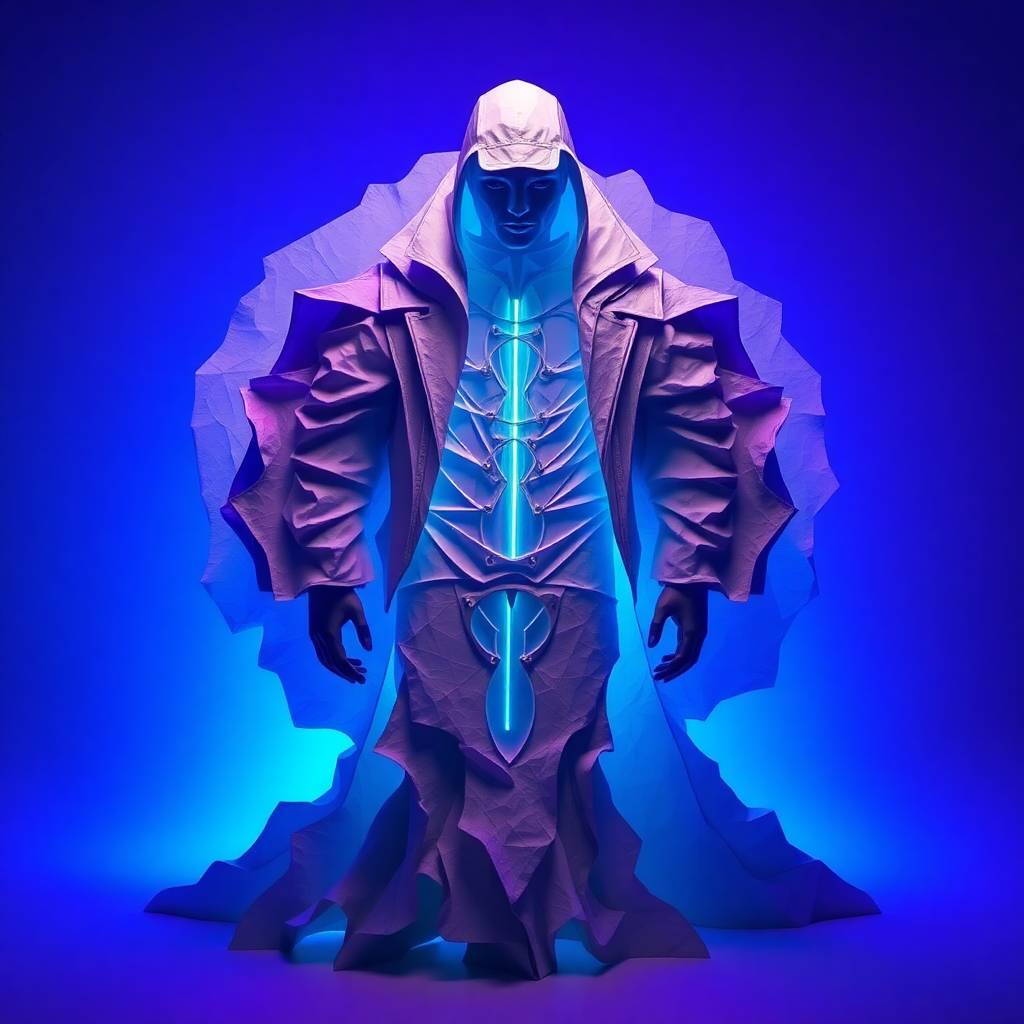 Futuristic AI Avatar